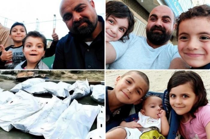 الدكتور حمدي النجار يلتحق بأطفاله الشهداء الـ9 في خانيونس