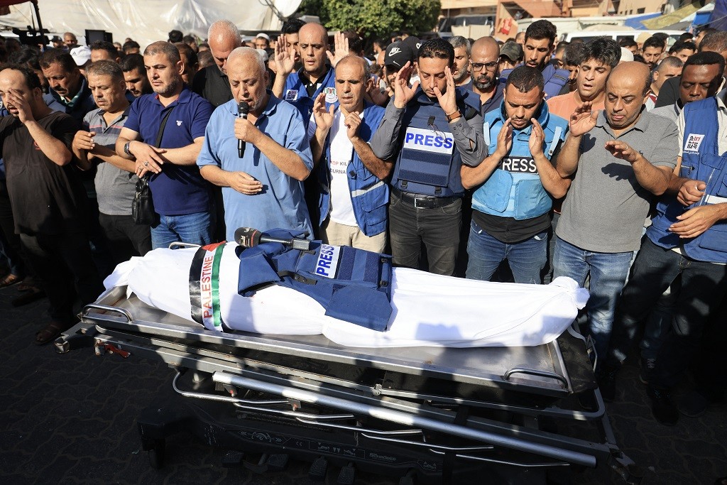 ارتفاع عدد الشهداء الصحفيين بغزة إلى 226