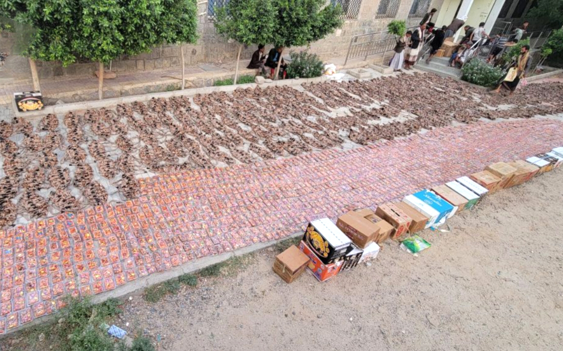 أبناء جبل الشرق بذمار يسيّرون قافلة عيدية للمرابطين في الجبهات