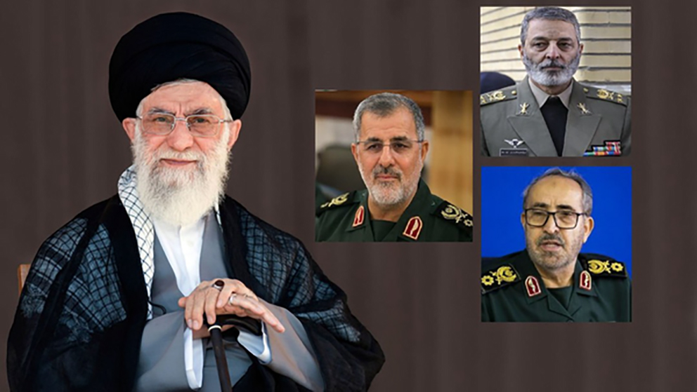 تعيين موسوي رئيسا لهيئة الأركان وباكبور قائدا للحرس الثوري الإيراني