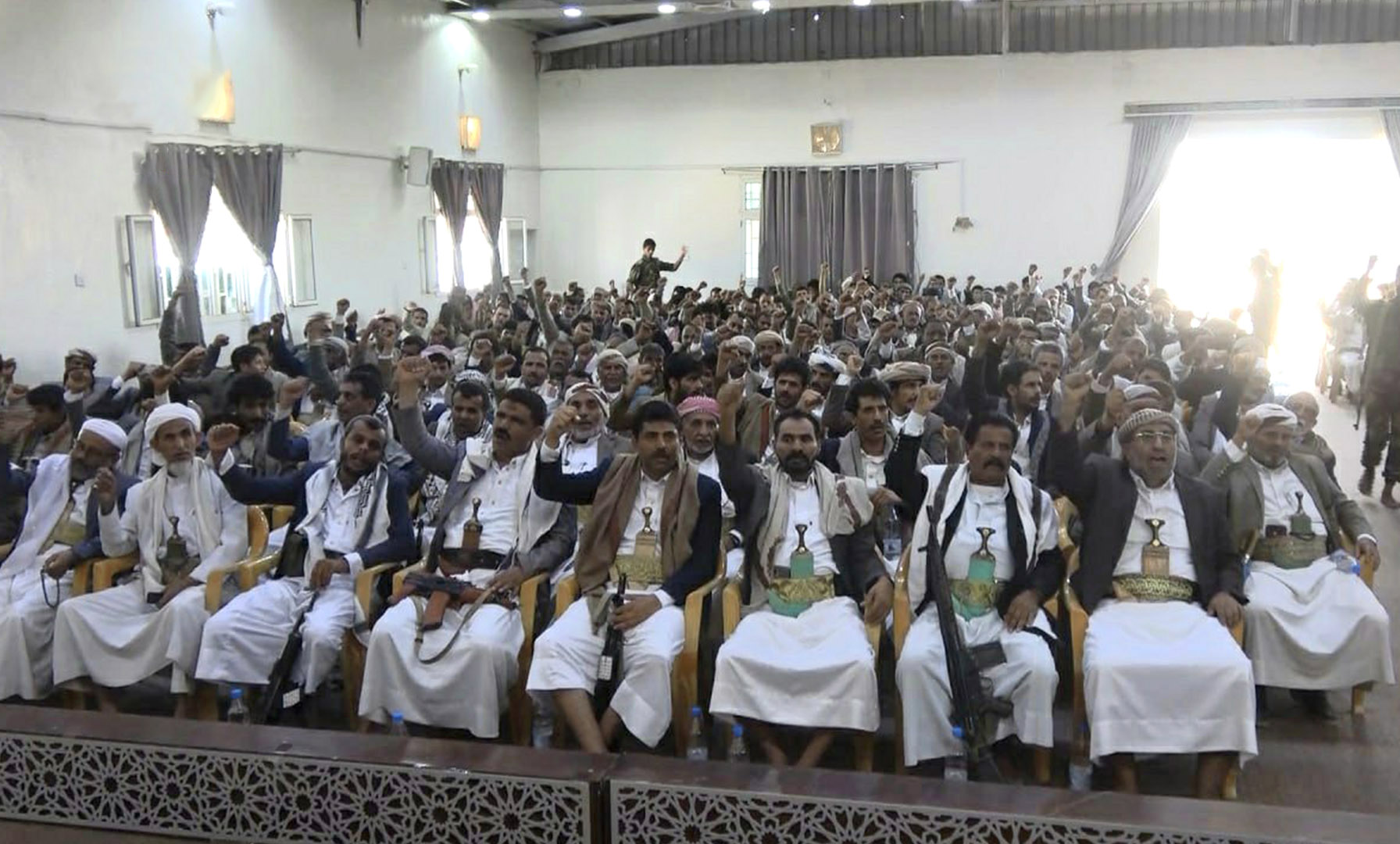 فعالية في ضحيان بصعدة إحياءً لذكرى رحيل العلامة الرباني بدر الدين الحوثي