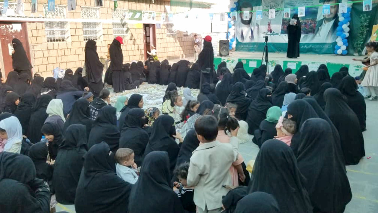 فعاليات نسائية بمحافظة صنعاء إحياءً لذكرى يوم الولاية