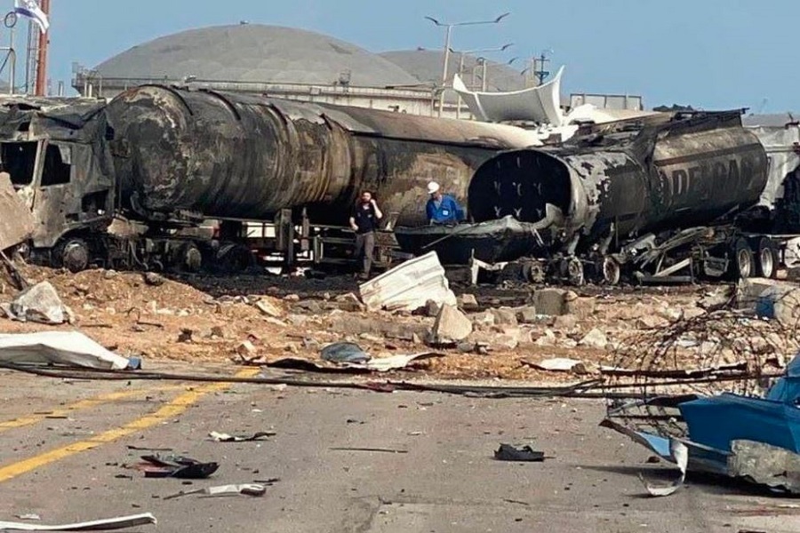 إثر الهجوم الصاروخي الإيراني.. إحدى أكبر شركات الوقود الصهيونية تتوقف عن تزويد عملائها