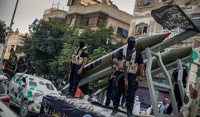 مجاهدو سرايا القدس يقصفون تجمعا لجنود وآليات العدو شمالي خانيونس