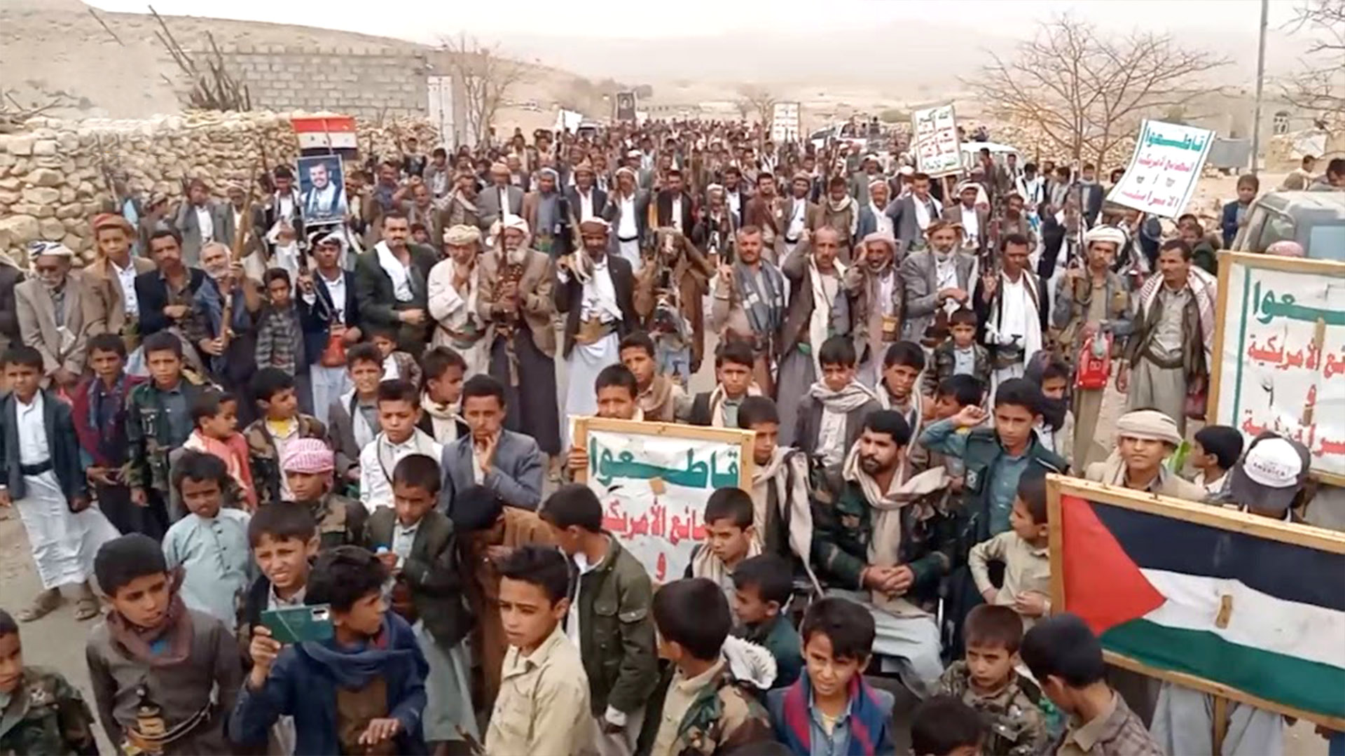 أبناء عمران يحتشدون في 82 مسيرة نصرة لغزة وتأييدا لرد إيران على العدوان الصهيوني