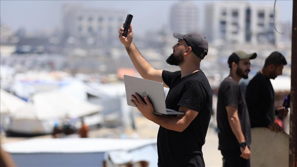 "حماية الصحفيين": العدو يتعمد قطع الإنترنت في غزة لعزلها وللتغطية على جرائمه