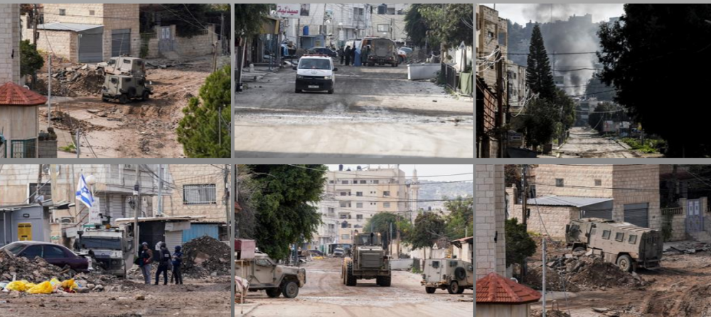 العدوان الصهيوني على جنين يتصاعد وسط هدم متواصل