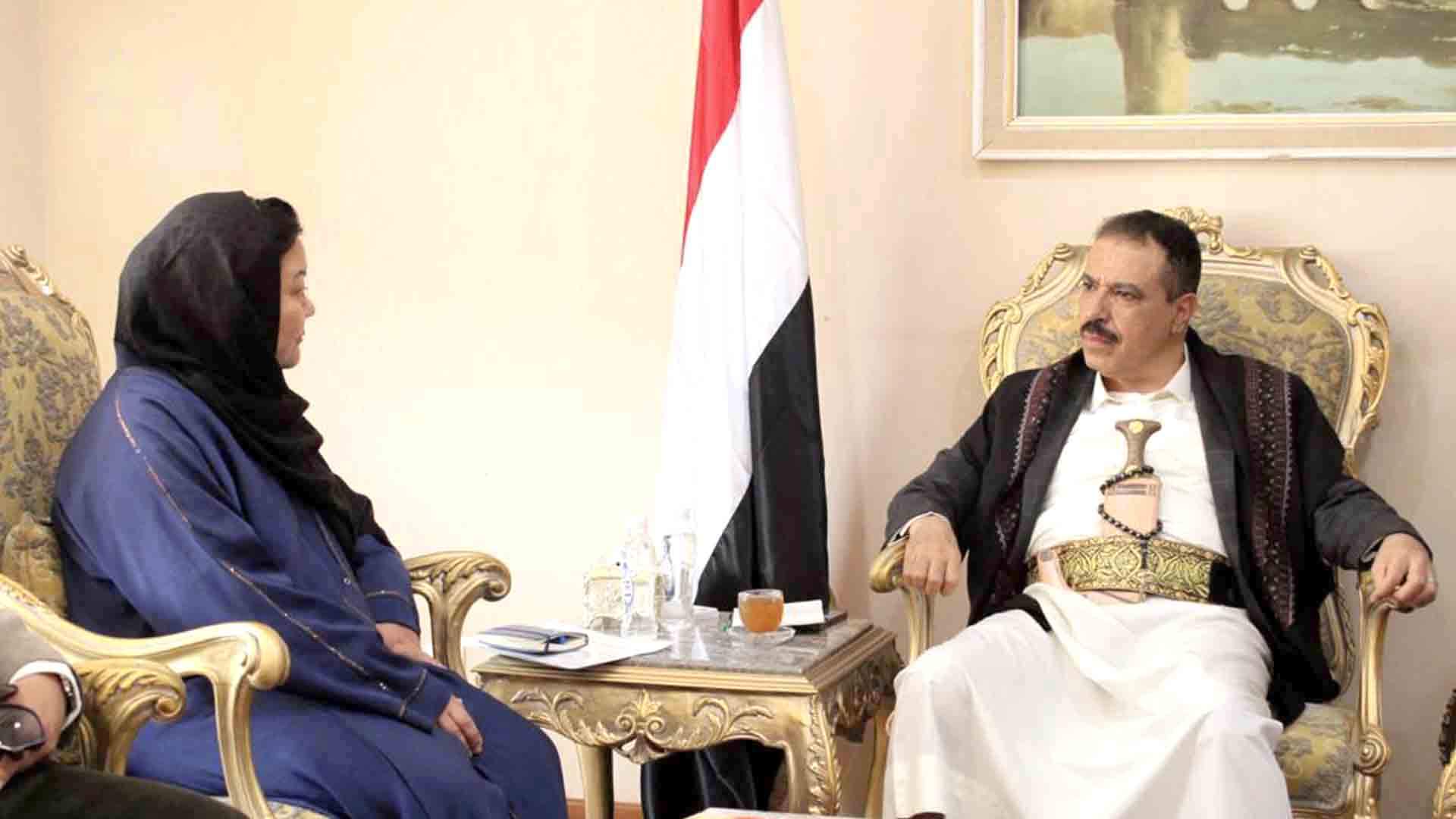 وزير الخارجية يلتقي مدير مكتب الأمم المتحدة لخدمات المشاريع