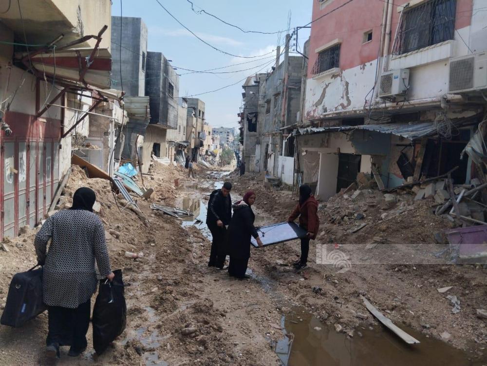 العدو الصهيوني يُخطر بهدم 104 أبنية في مخيم طولكرم