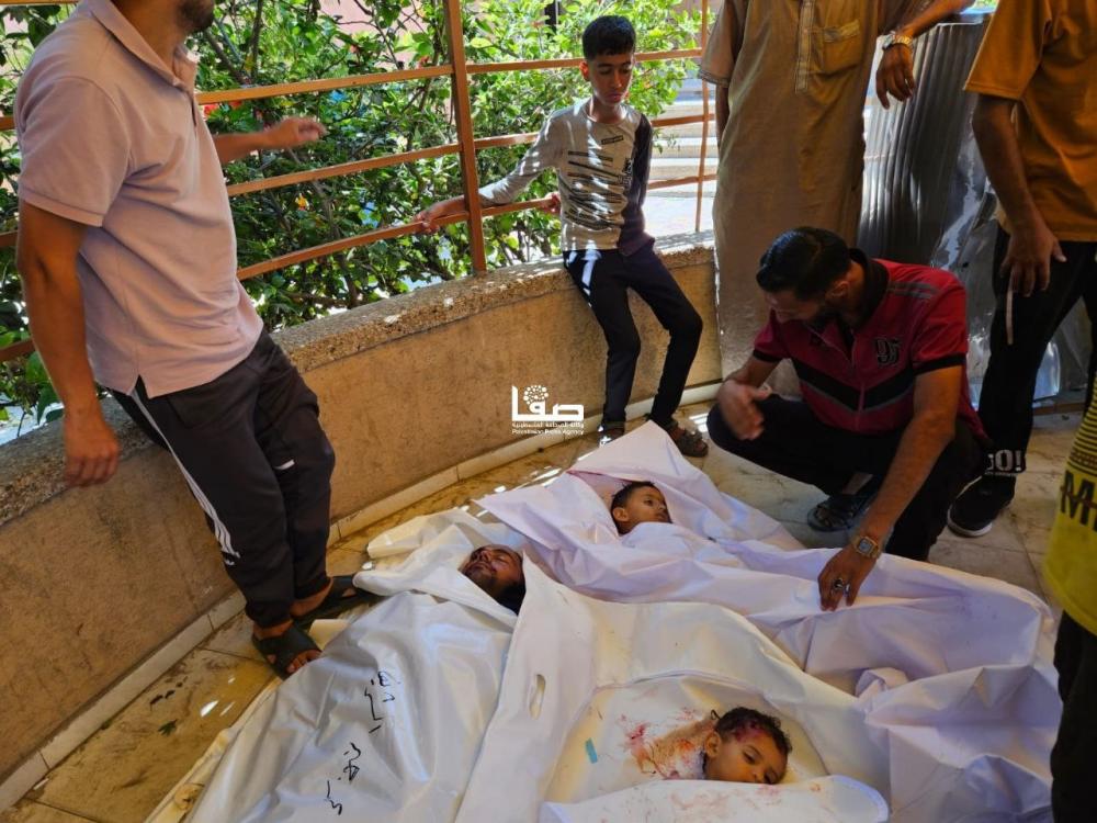 7 شهداء ومصابون في مجزرة صهيونية جديدة غربي النصيرات