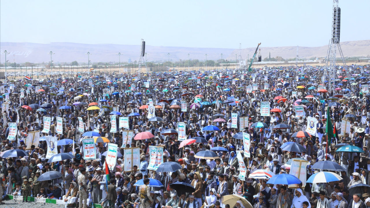 أبناء محافظة صعدة يحتشدون في 38 مسيرة نصرة لغزة وتأكيد الجهوزية