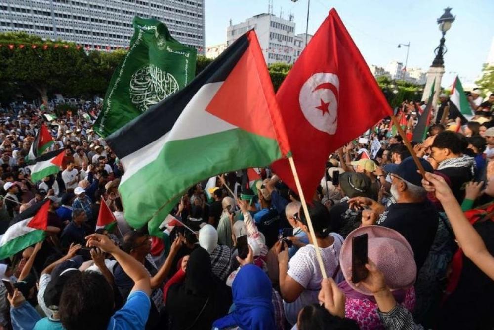 تونس: دعوات لمحاصرة السفارة الأمريكية احتجاجاً على حرب الإبادة في غزة