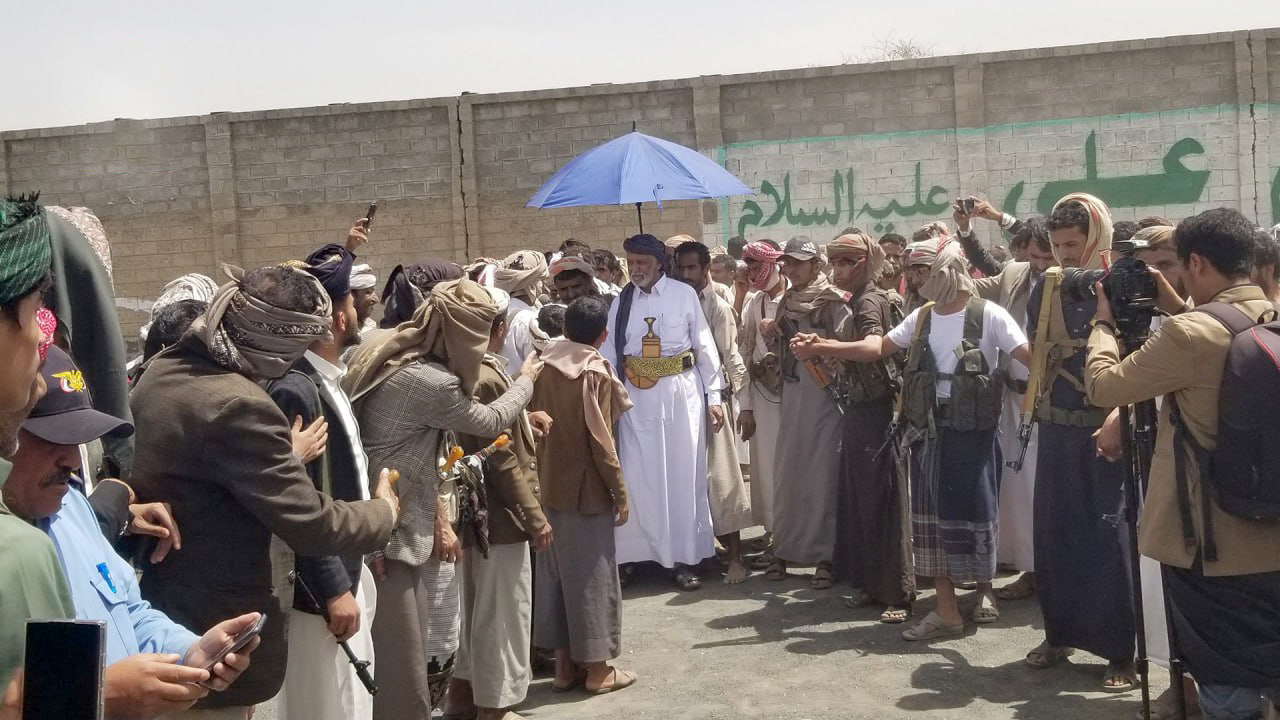 استقبال رسمي وشعبي وقبلي للشيخ محمد الزايدي بالعاصمة صنعاء
