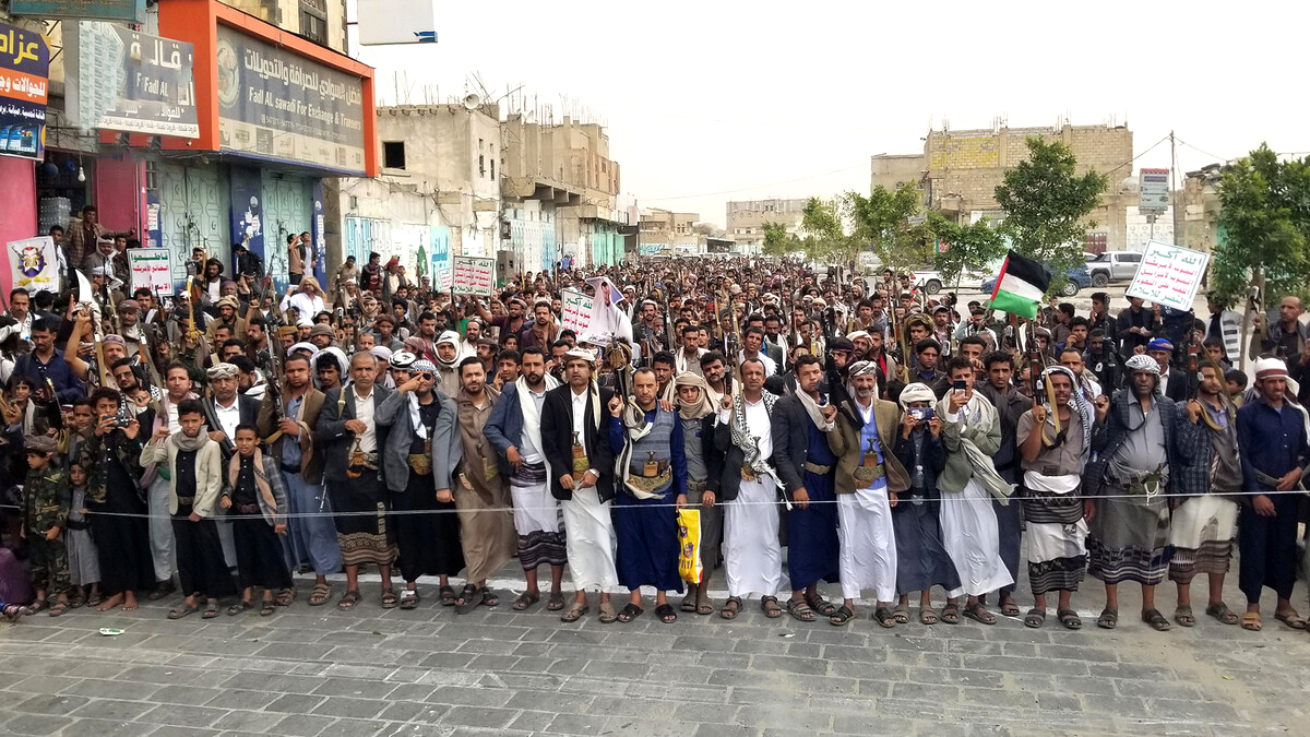 حشود جماهيرية بالبيضاء إسناداً لغزة وتنديدًا بجرائم الإبادة الصهيونية