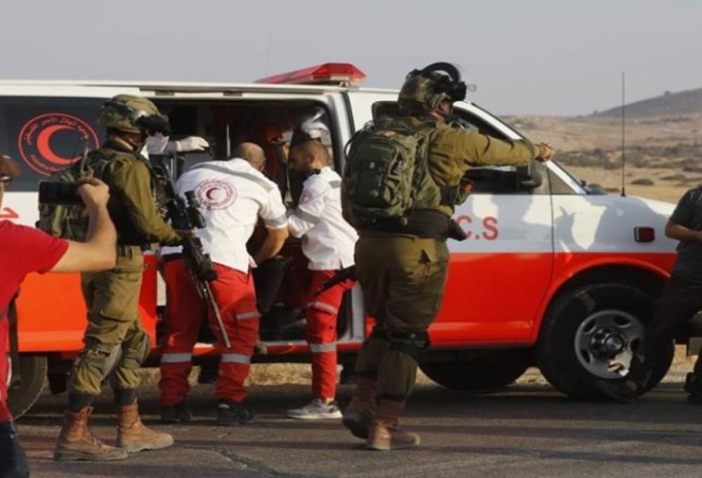 إصابة طفل وشابتين دهسًا من آلية صهيونية في جنين