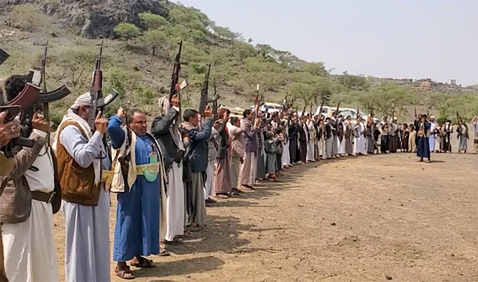 وقفات بمحافظة عمران نصرة لغزة وإعلان البراءة من الخونة