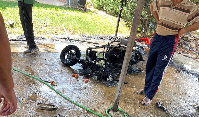 استشهاد فتى وإصابة والده في غارة صهيونية على بلدة تولين جنوبي لبنان