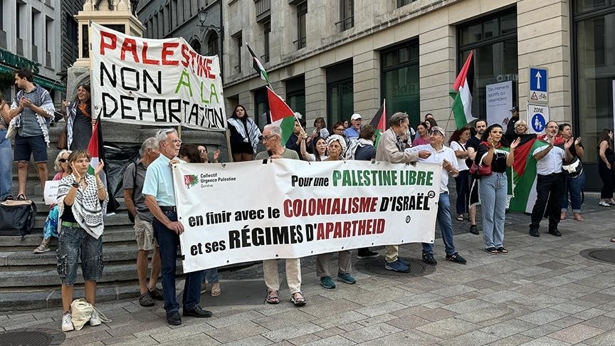 تظاهرة في جنيف تنديداً بتجويع الفلسطينيين في غزة