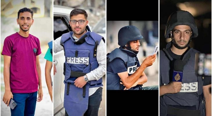 خبراء أمميون يدينون اغتيال الصحفيين بقطاع غزة