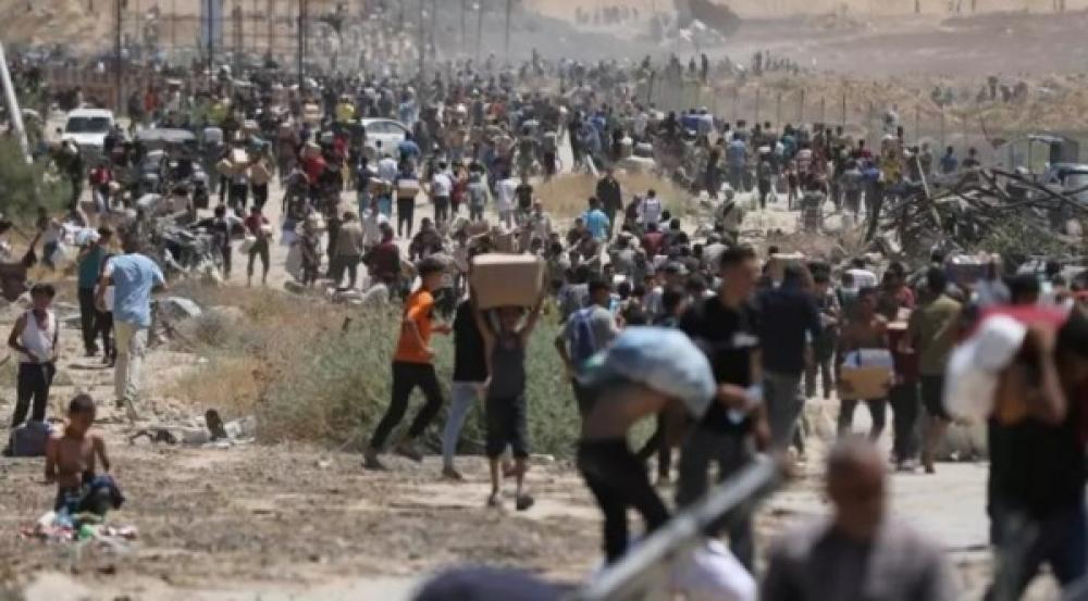 الداخلية بغزة تدين استمرار العدو الصهيوني في نشر الفوضى ومنع توزيع المساعدات