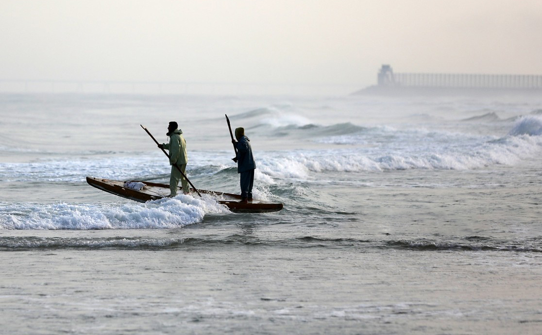 وفاة صياد فلسطيني نتيجة ارتفاع الأمواج على شواطئ غزة