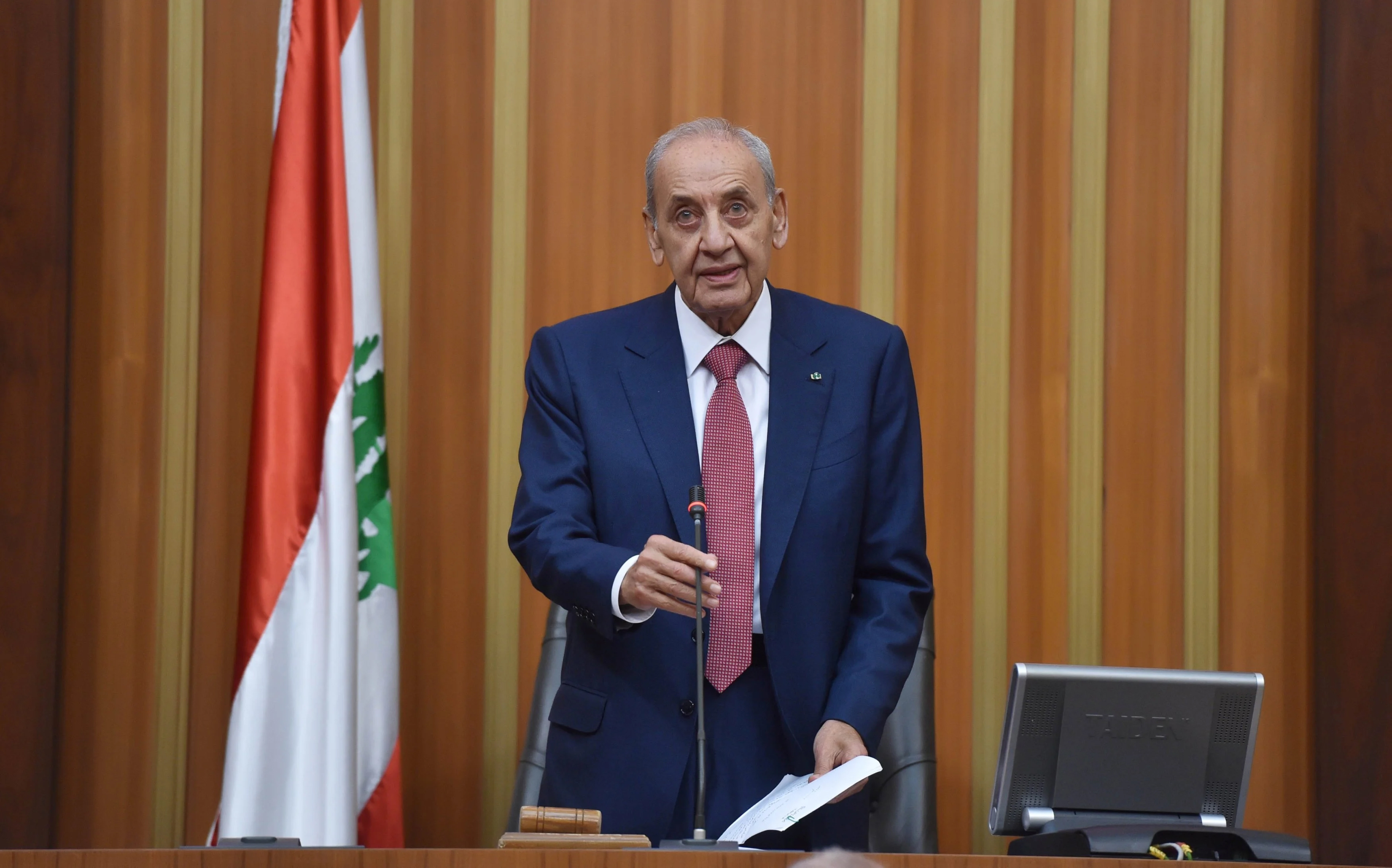 بري يقدم ترشحه للانتخابات التشريعية اللبنانية