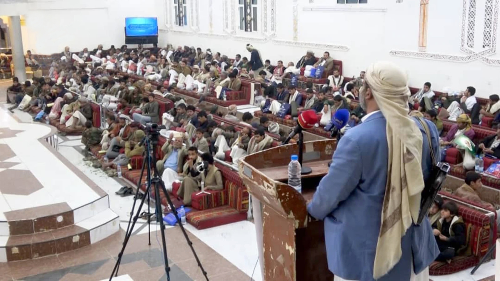 فعالية بعمران إحياء للذكرى السنوية لرحيل العلامة مجد الدين المؤيدي