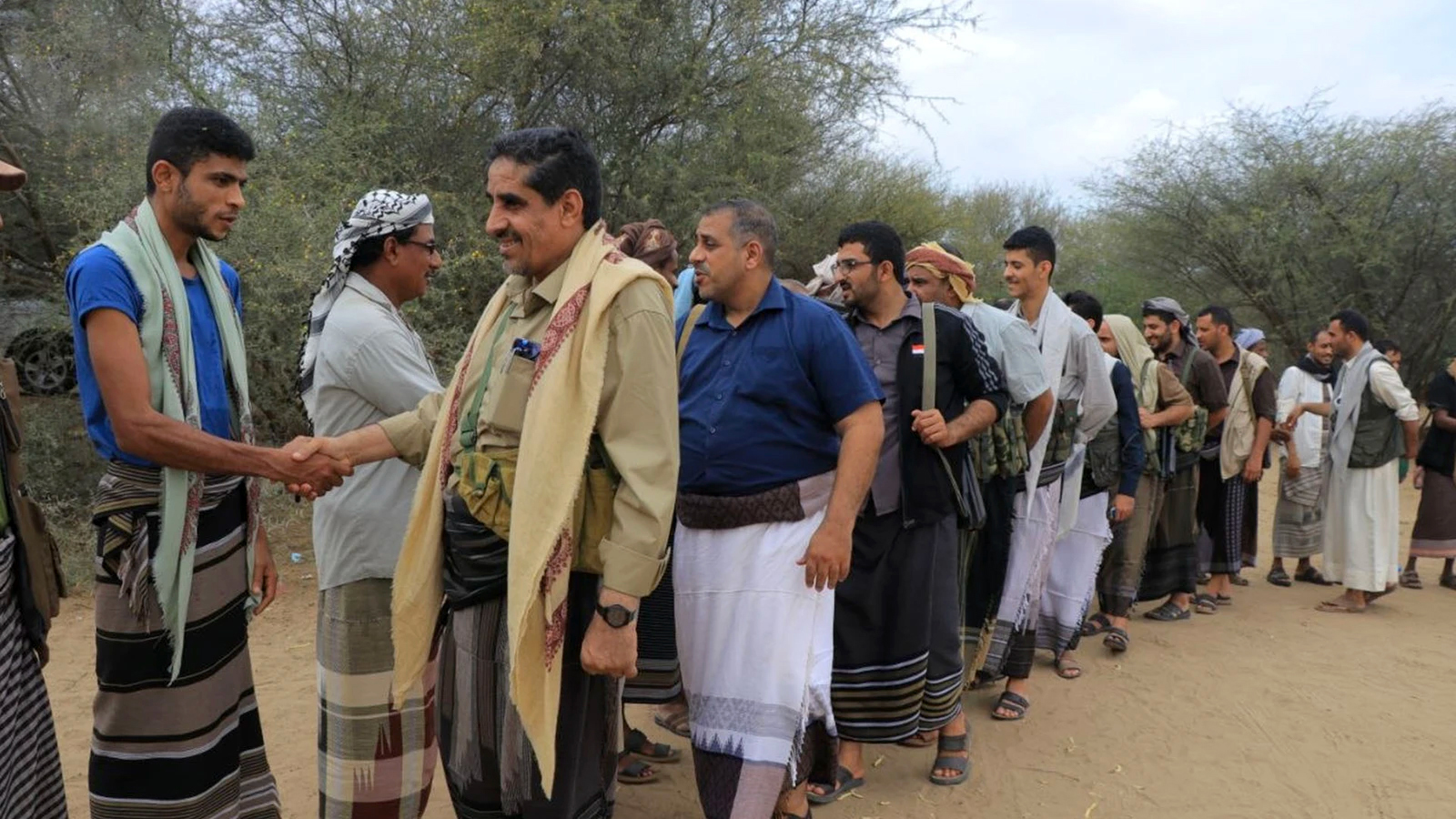 زيارة تفقدية لأحوال المرابطين في عدد من مديريات الحديدة