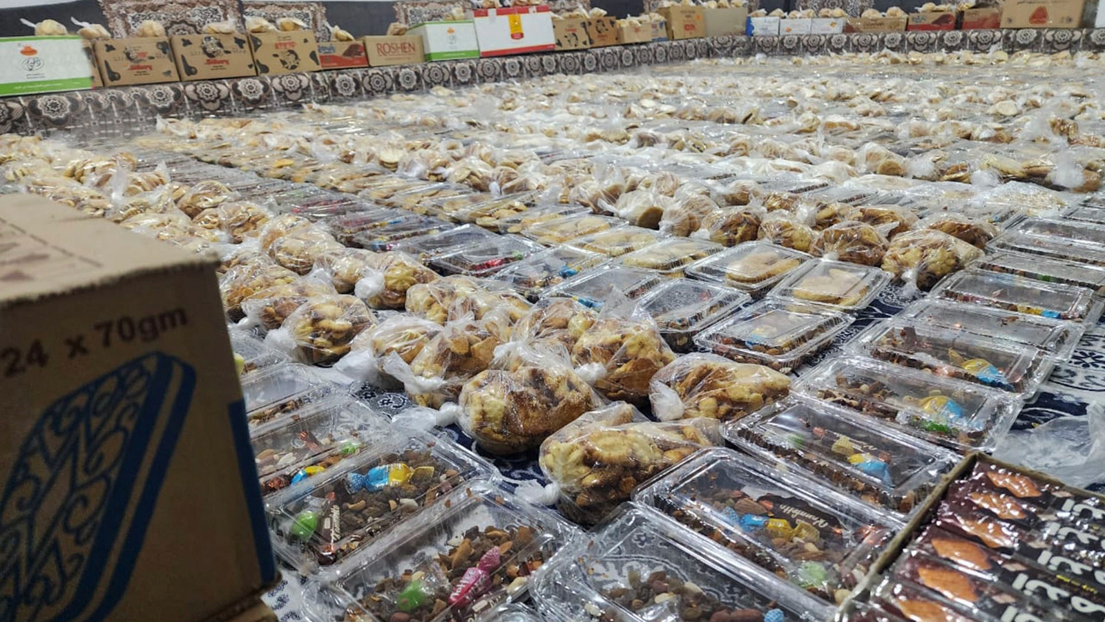 أبناء بني مطر يسيرون قافلتين للمرابطين في الجبهات