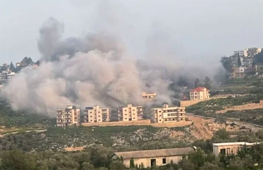 غارات صهيونية على بلدات جنوب لبنان تسفر عن شهداء وتدمير مبانٍ سكنية ومنشآت حيوية