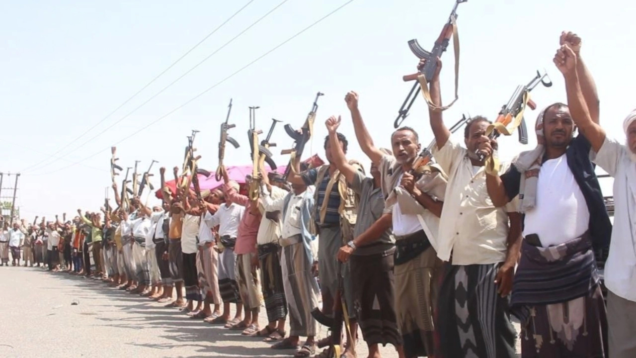 وقفة في مديرية الدريهمي بالحديدة إحياءً لذكرى سنوية الصرخة