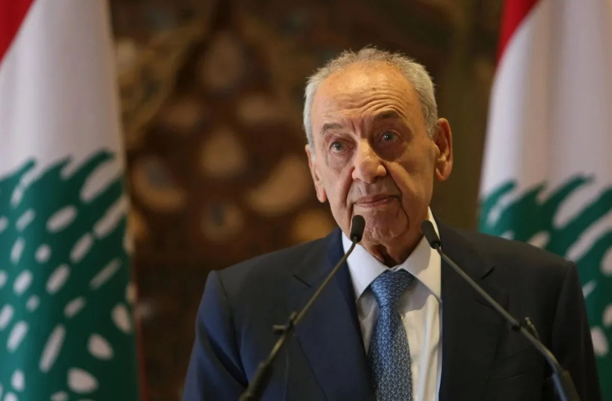 نبيه بري: لن نقبل إلا وقف شامل لإطلاق النار وانسحاب متزامن من جنوب لبنان