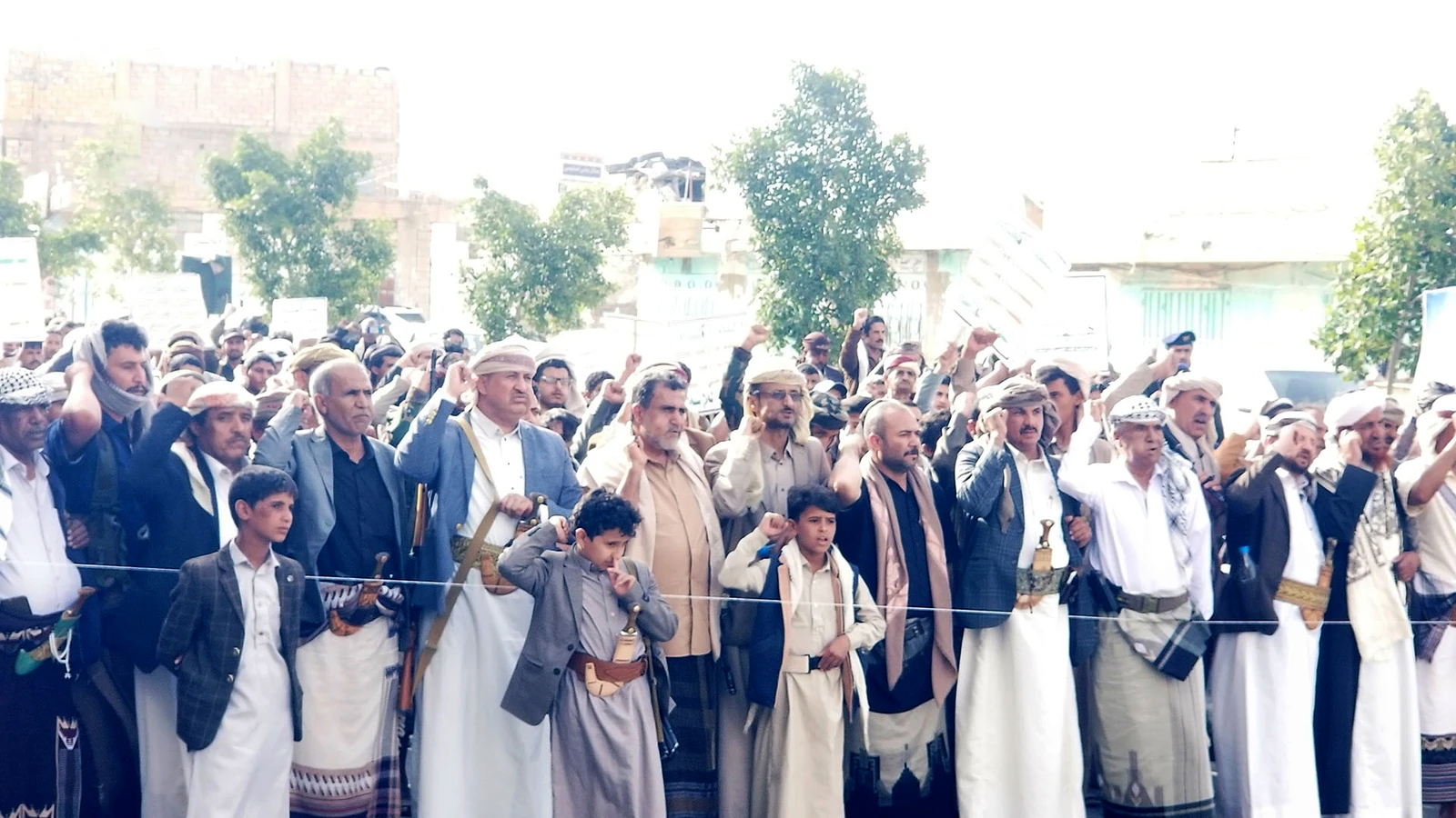 مسيرة جماهيرية في مربع السوادية بالبيضاء إحياءً لذكرى عاشوراء
