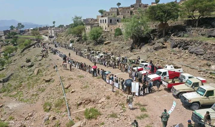 قبائل مغرب عنس بذمار تؤكد الجهوزية والاستنفار لإنهاء العدوان والحصار