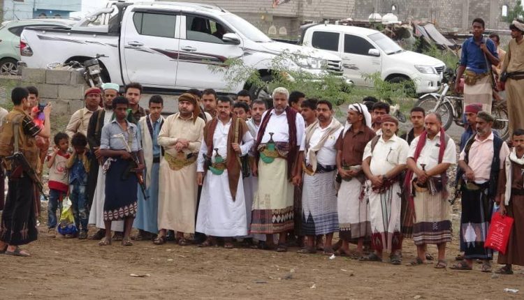 أبناء المديريات الشرقية بالحديدة يعلنون الجاهزية والنفير العام ولقاءات بالمحافظة تندد بجرائم العدوان بحجة والجوف1