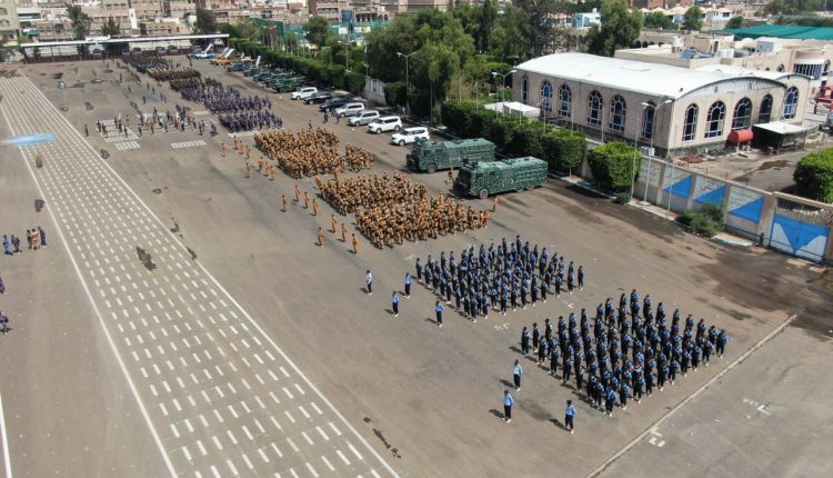 عرض عسكري مهيب لوزارة الداخلية تدشيناً للعام التدريبي ١٤٤٦ه‍ـ3